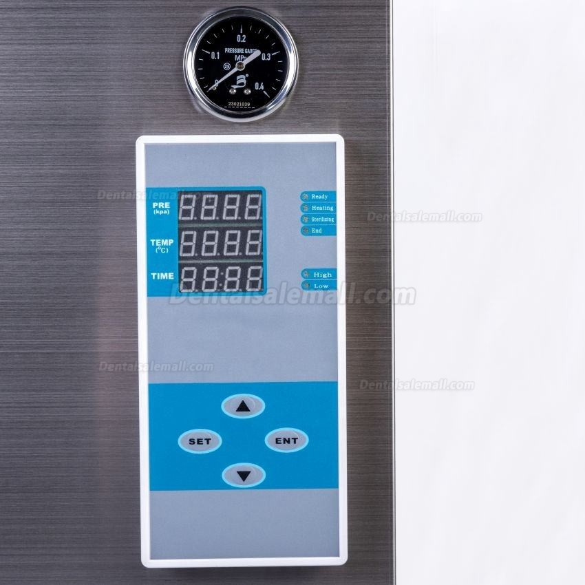 35L-150L Tabletop Portable Automatic Large Vertical High Pressure Steam Autoclave Sterilizer 105℃-134℃